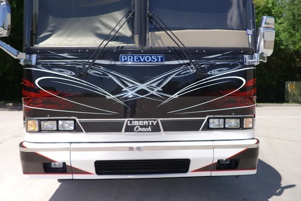 Before: original front end and paint scheme